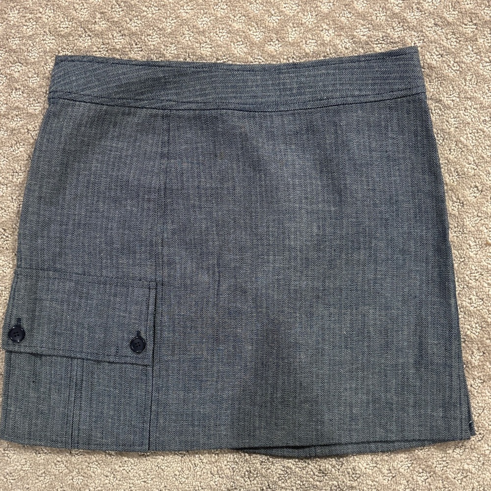 Jill Stuart Classic Gray Women's Skirt